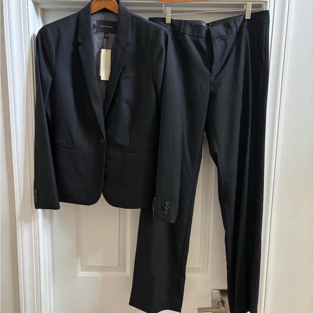 Banana Republic Black Suit